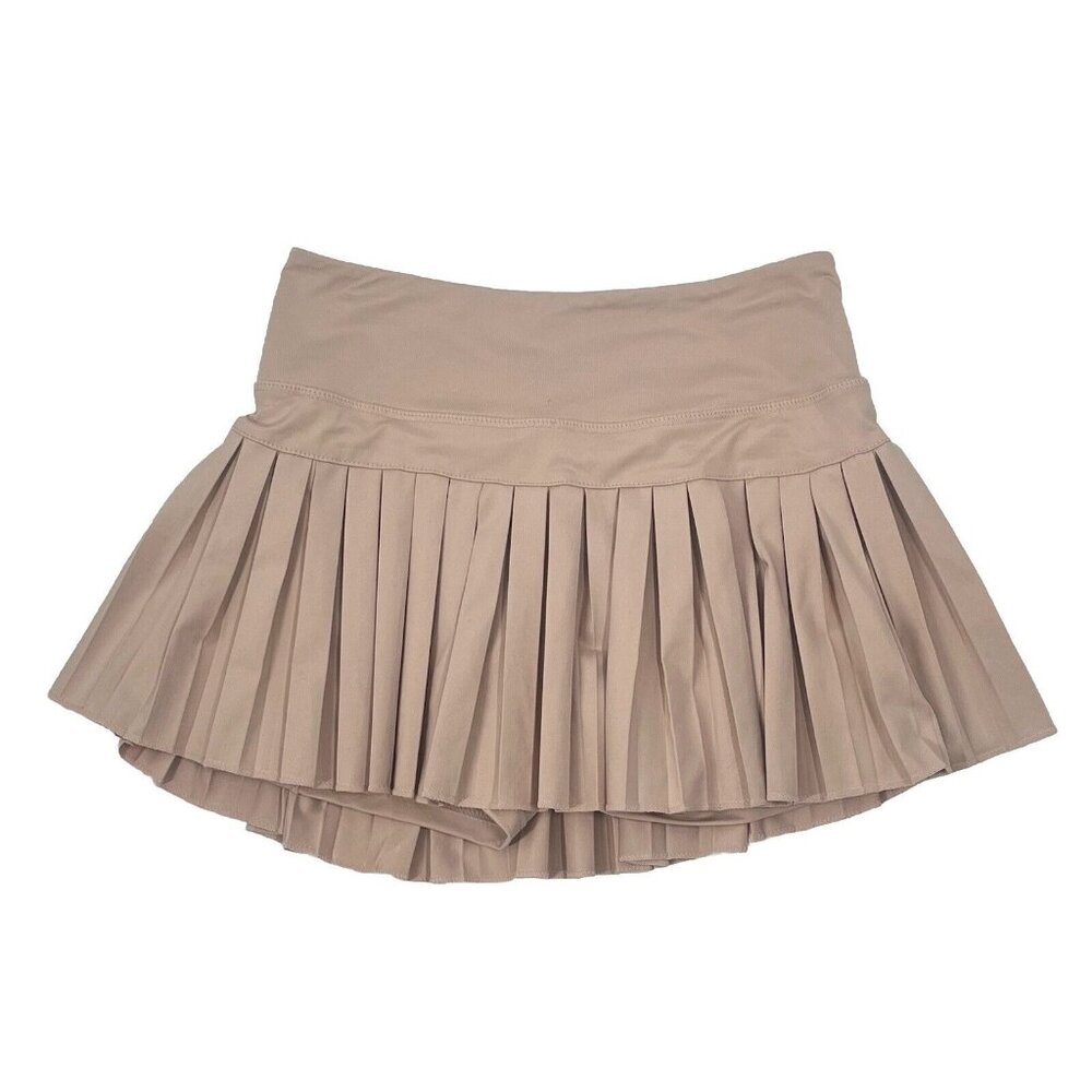Goldhinge Pleated Gold Tennis Skirt Sz XS / S